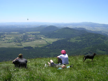 on the puy de dome